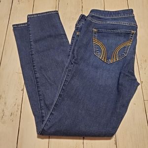 Hollister Low Rise Jeans Legging Blue Size 7R